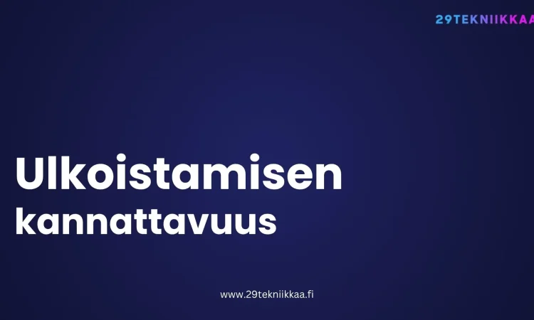 Kuinka paljon helsinkiläiset IT-yritykset todellisuudessa odottavat ansaitsevansa ulkoistamalla pilvi-, tekoäly- ja IoT-kehitystä?
